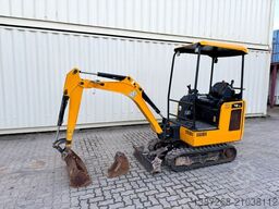 JCB 16C-1 /2022 BJ/ 847 H / verbr. Laufwerk/2xLöffel
