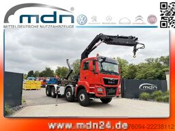 MAN TGS 41.440 8x4 Abrollkipper KRAN 14m FUNK 5./6.