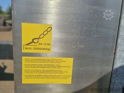 NOOYENS A2/555A DIEPLADER/ GALVANISED.