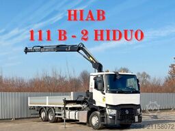 RENAULT T 380 * HIAB 111 B - 2 HIDUO + FUNK / 6x2!