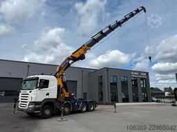 SCANIA R500 8X4 / Kran EFFER 1355 8/S Winch Euro 5