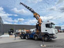 SCANIA R500 8X4 / Kran EFFER 1355 8/S Winch Euro 5