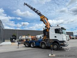 SCANIA R500 8X4 Kran / Crane EFFER 1355 8/S Winch
