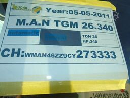 MAN TGM 26.340 + 19.000 LITER + 4COMP + 6X2