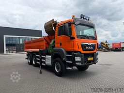 MAN TGS 26.400 6x6 Kipper / Z kraan  Euro 6