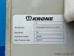 KRONE N/A SD THERMO KING SLXi 300 LIFT AXLE DHOLLANDIA