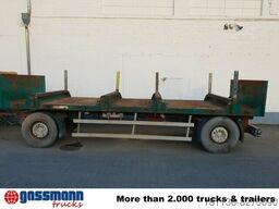 Anhänger Pritsche Plateau, Rungen, 3x vorh.