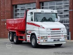 Scania T124-470 6x2 - Tipper - Manual gearbox - Full s...