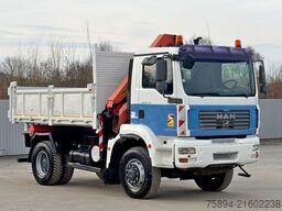 MAN TGM 18.330 * KIPPER 3,80m * PK 10501/FUNK * 4x4