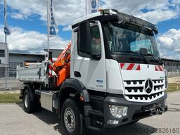 MERCEDES-BENZ Arocs 2135 Kipper/Kran Atlas AK 135/Funk/107 tkm