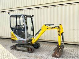 WACKER Neuson ET16 / 2019 BJ / 1.092 H / 3 x Löffel