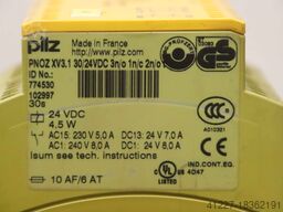 pilz PNOZ XV3.1 30/24VDC 3n/o 1n/c 2n/o1