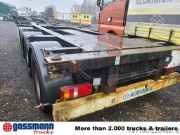 Krone SD Container-Chassi, 20/2x20/30/40 Fuß