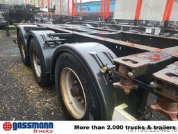 Krone SD Container-Chassi, 20/2x20/30/40 Fuß