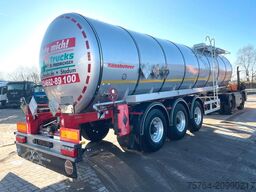 KÄSSBOHRER 32m² V2A Bitumentankauflieger /leicht beschädigt