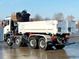 MAN TGS 35.470 * KIPPER 5,10m + KRAN * TOPZUSTAND