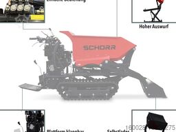SCHORR RR500DHKASH PRO Minidumper Dumper