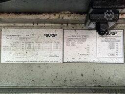 SCANIA S500 RETARDER TAIL LIFT BURG TRAILER VAN BEURDEN