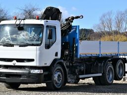 RENAULT Premium 320 *KIPPER 6,30m+HIAB 122B-2 DUO