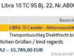 Holzkraft Casadei Libra 10/95 TC V2