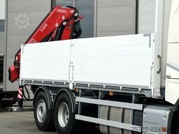 Volvo FH 460 6x2 Baustoff-Pritsche Palfinger/Fassi m...