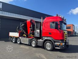 Scania R 450 8x4 Palfinger PK 165.002 TEC F + JIB PJ 3...