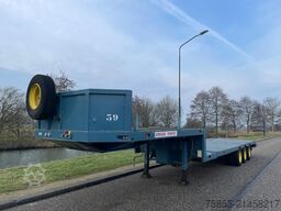 Broshuis E-2190  Lowbed / Steel Suspension / Extendable ...