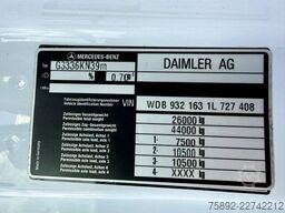 Mercedes-Benz Actros 3336 /6x4/Kipper+Fassi F155/Eu5/130tkm