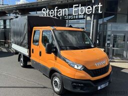 IVECO Daily 35S14 Pritsche+Plane *AHK*Ladekran*7-Sitze