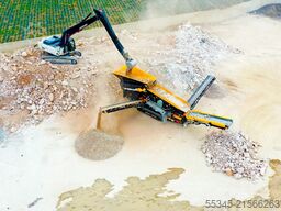 FABO Tracked Screen Mobile Screening Plant FTB-1550