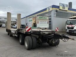 Müller-Mitteltal T4 4-Achs Tieflader Radmulden luftgefedert T4 4...