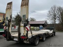 Müller-Mitteltal T4 4-Achs Tieflader Radmulden luftgefedert T4 4...
