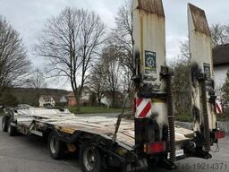 Müller-Mitteltal T4 4-Achs Tieflader Radmulden luftgefedert T4 4...