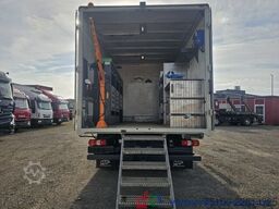 Mercedes-Benz 818 Sortimo Werkstatt Koffer + Kran Seilwinde