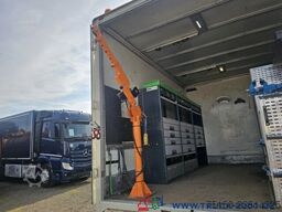 Mercedes-Benz 818 Sortimo Werkstatt Koffer + Kran Seilwinde