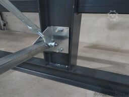 3,91 lfm. Kragarmregal doppelseitig Langgutregal 200 cm Hoch