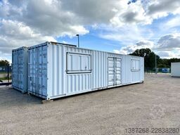  40 Fuß Container High Cube / Seitentür & Fenster