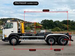 VOLVO FMX 450 * Abrollkipper 5,30 m * 6x4 Top Zustand!