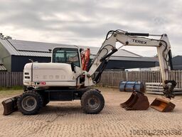 Terex TW110 Mobile Excavator - 3 buckets / Deutz engine