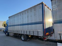 SCANIA R410 Pritsche+Plane/Retarder + Anhänger Krone