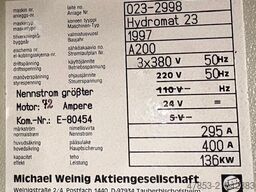 WEINIG HYDROMAT 23