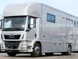 MAN TGM 18.290 Pferdetransport Wohnwagen Slide-Out