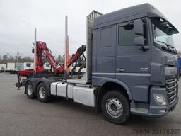 DAF XF 510 MIT PENZ LADEKRAN 15Z8.70 INKL. HOLZGREIFER 6X4