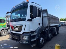 MAN TGS 35.460 155000 km, 8x4 Steel springs, Meiller
