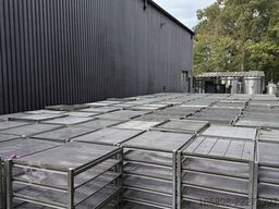 Various Stainless steel mobile racks
