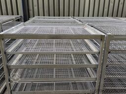 Various Stainless steel mobile racks
