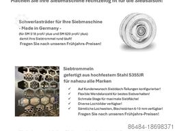 Doppstadt, Komptech, Eggersmann Siebtrommeln und Lasträder