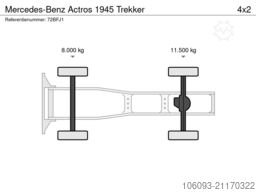 Mercedes-Benz Actros 1945 Trekker