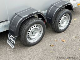 Vezeko HUSKY FB K B 27.35 SP | SILBER | SEITENTÜR 344X157X200CM 2700KG ABSENKKOFFERANHÄNGER