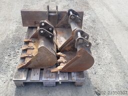 Neusson 1502 RD Krupp Hammer 4 x Löffel verbreit